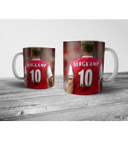 Pixxa Dennis Bergkamp Arsenal Henry Kupa Bardak Model 4