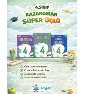 4. Sınıf Süper Üçlü - Kazandıran Kitaplar