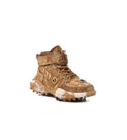 Guja 24K351 Taşlı İşlemeli Camel Kadın Bot