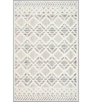 Eliana Home Baskılı, Yıkanabilir Kaymaz Taban Salon Halısı LNA1826 100x150 cm (Bej)