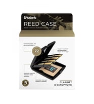 D'Addario RVCASE04 Rico Vitalizer Nem Kontrollü Kamış Kutusu (8'li)  Klarnet, Alto ve Soprano Saksafon Uyumlu, 8 Adet Kapasite, Sabit Nem Düzeyi Sağlar