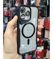 İphone 15 Pro Max T-Max MagSafe Uyumlu Siyah Silikon Kılıf
