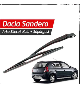 Dacia Sandero Arka Silecek Kolu ve Süpürgesi 2008-2012
