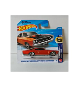 1970 CUSTOM PERSONNALISE PLYMOUT ROAD RUNNER JJK52-N521