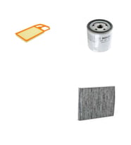 Bosch Filtre Bakım Seti Volkswagen Polo 1.4 100 Beygir AFH Benzinli 1995-1999 Hava + Yağ F. + Polen Filtre Bosch