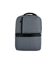 3 Bölmeli Okul Sırt Çantası (Laptop Bölmeli) Gri 2122