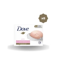Dove Beauty Cream Bar Katı Güzellik Sabunu Pink Nemlendirici Etkili 90 g x6