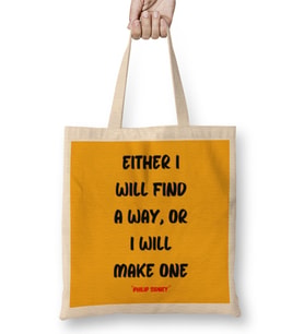 Motivational Quotes Sayings Words Gifts - Entrepreneurs İnspiration Success Work Typography Gifts Bez Çanta Uzun Saplı