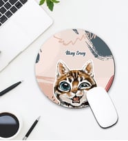 Kişiye Özel Kedi Tasarımlı Mouse Pad 130