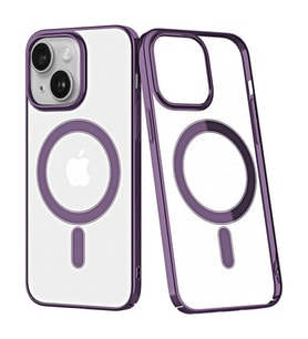 Apple İphone 14 Plus Kılıf Element Magneticsafe Sert Kapak - Mor