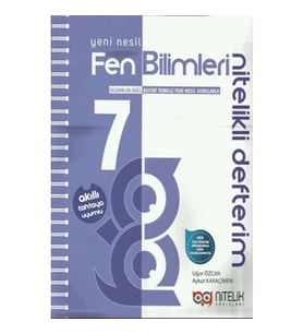 Nitelik Yayınları 7. Sınıf Yeni Nesil Fen Bilimleri Nitelikli Defterim