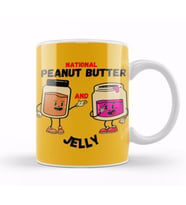 National Peanut Butter and Jelly Day Kupa Bardak Porselen