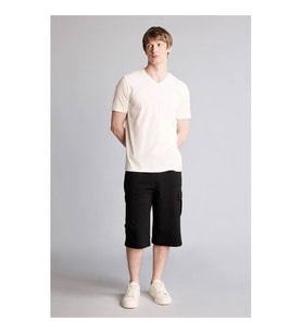 Defacto Relax Fit Siyah Erkek Şort T4693AZ/BK81
