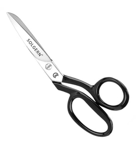 FDM Solgern Siyah Saplı Yatık Regula Makası M-118 No:8 (20 cm)