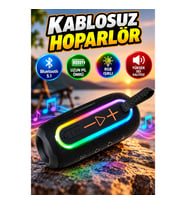 Taşınabilir Kablosuz Bluetooth Hoparlör Bluetooth 5.1 Teknolojili