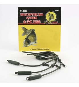 Hazır Rig Sistemi Pvc Helicopter Rig System Extracarp 3’Lü Paket
