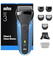 Braun Series 3 Elektrikli Sakal Şekillendirici Ve Tıraş Makinesi, Islak Ve Kuru, 310Bt