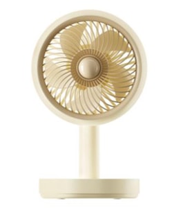 Asonic AFN22 Krem 500mAh 3 Hız Kademeli Masaüstü Usb Fan