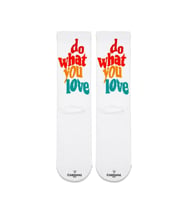 Do What You Love Yazılı Renkli Çorap