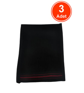 Siyah Krep Banyo Hamam Kesesi Peeling Eldiveni 17x27 cm x 3 Adet