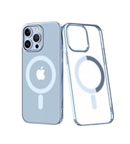 IPHONE 14 PRO UYUMLU ELEMENT SERT MAGSAFE TELEFON KILIF (Mavi)