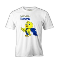 Aile - Yavru Kanarya Beyaz Erkek Tshirt