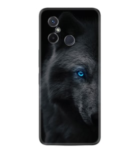 Xiaomi Redmi 12C Kılıf Resimli Desenli Silikon Platinium Series Dark Wolfs 1834