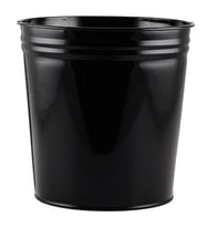 Mas Çöp Kovası Siyah 10 Litre Metal Çöp Kovası