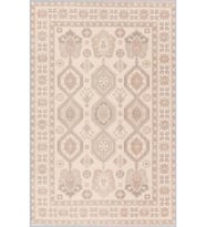 Eliana Home Baskılı, Yıkanabilir Kaymaz Taban Salon Halısı LNA1144 100x150 cm (Bej)