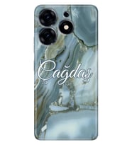 Tecno Spark 6 7 7T 8 8C 9T 10 10C 20C 30C 40 Pro Go Kılıf İsim Yazılı Kişiye Özel - Model-5 (Çok Renkli)