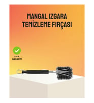Mey İthalat® Izgara ve Barbekü Temizleme Fırçası Dayanıklı Tasarım