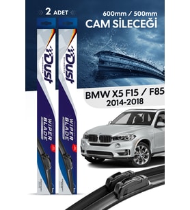 BMW X5 Silecek Takımı 2014-2018 F15/F85 Uyumlu 600MM/500MM