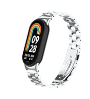 Xiaomi Mi Band 9 Uyumlu KRD-04 Metal Kordon