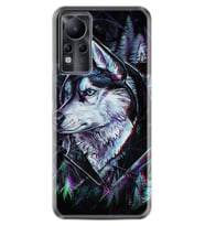 INFINIX Note 11 Pro Note 10 Hot 9 Play Kılıf Desemli Silikon Dog Eyes 1761