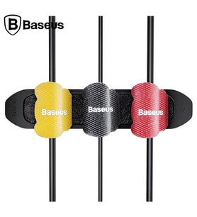 Baseus Cable Fixer Kit Kablo Organizatör Tutucu Ve Ayrıştıcı