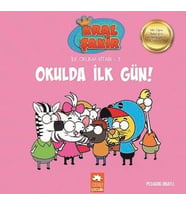 Okulda İlk Gün / Kral Şakir İlk Okuma Kitabı 9 - Varol Yaşaroğlu - Eksik Parça Yayınları