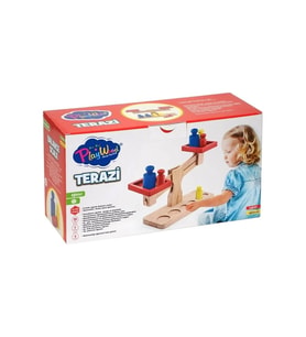 Oyuncak - Kutuda Ahşap Terazi