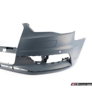 Audi  A3  Sd- 2015-2016  Ön Tampon (Sis/Panjur/Far Yıkama Delikli/Sensör Delikli)(Tyg) (Oem No:8V580