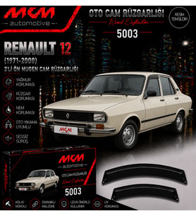 Renault 12 (1971-2000) 2'li Ön Mugen Cam Rüzgarlığı