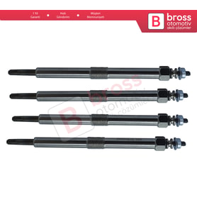 Perkins için 4 Adet Isıtma Bujisi 12 Volt 2666A016 1103 1104 1106