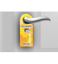 Inside Out 2 Ahşap Kapı Askısı - Neşe 1