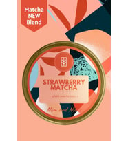 Strawberry Matcha - Çilek Aromalı Matcha, 25 gr