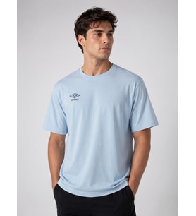 UMBRO Season Erkek Açık Mavi Pamuklu Spor Tişört NF0150
