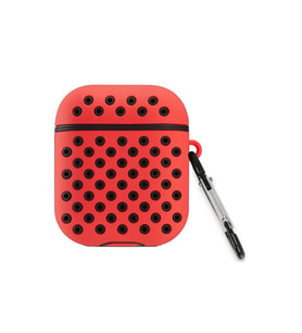 Airpods 3 (3.nesil) Spor Delikli Kılıf - Kırmızı-siyah