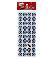 Ticon Sticker Nazar Boncuğu - 3 adet