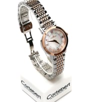 Rose Gold Sedef Model Cortebert Lüks Bayan Kol Saati