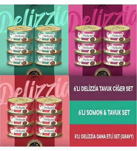 Reflex Plus Delizzia Yetişkin Kedi Maması 18 li Karışık Set