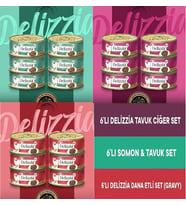 Reflex Plus Delizzia Yetişkin Kedi Maması 18 li Karışık Set