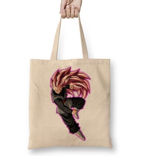 Goku Black ss3 Rose Bez Çanta Uzun Saplı