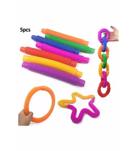 Pazariz Pop Tube ( 7 Adet Pop Tubes Oyun Boruları )